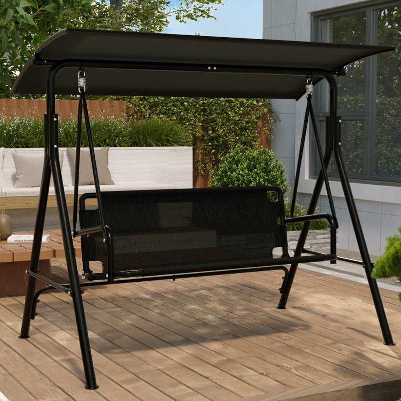 Outvita Porch Swing, 2FT Hanging Outdoor Porch Swings For